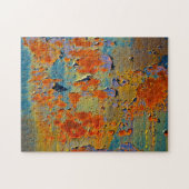 出血色100年の錆と絵を描 ジグソーパズル (横)