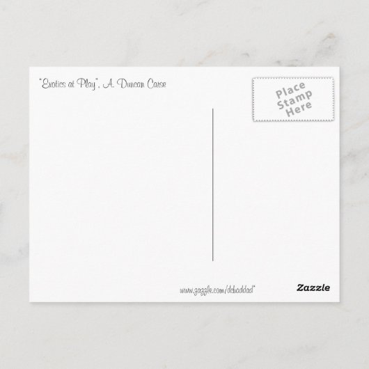 「出遊来」 ポストカード (裏面)