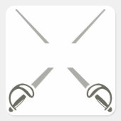 刀を割る スクエアシール (正面)