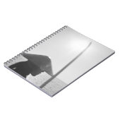 刀を持つ武士のポートレート2 ノートブック (左側)