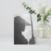 刀を持つ武士 ポストカード (スタンド正面)