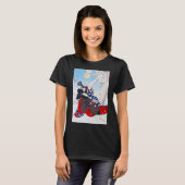 刀を持つ武士・芳年 Tシャツ (正面フル)
