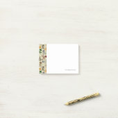 刀を組んだスカルを海賊に ポストイット (デスク上)