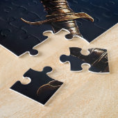 刀剣スカル付き海賊パズル ジグソーパズル (側面)