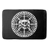 刀剣スカル バスマット (正面)
