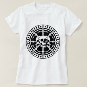 刀剣スカル Tシャツ