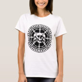 刀剣スカル Tシャツ (正面)