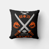 刀日本の刀 クッション (正面)