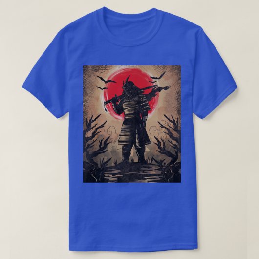 刀日本の名紅日の武具 Tシャツ (デザイン正面)