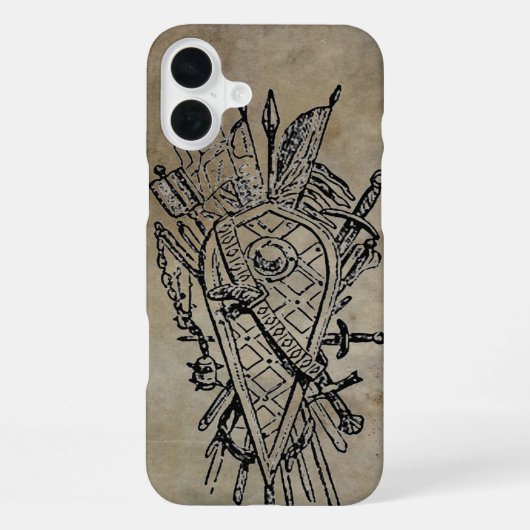 刀革のシフェイクールド iPhoneケース (裏面)
