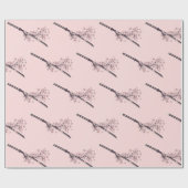 刀(桜) ラッピングペーパー (フラット)