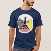 刃物を使った戦士 Tシャツ (正面)