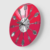 刃物時計2. ラージ壁時計 (傾斜)