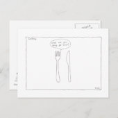 刃物 ポストカード (正面/裏面)