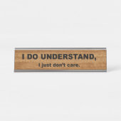 分かってるよ気に デスクネームプレート (正面)