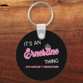 分からないことは絶対に分からない キーホルダー (正面)