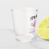 分からないことを訴えなさい ショットグラス (左)