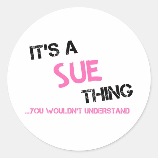 分からないことを訴えなさい ラウンドシール (正面)