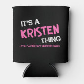 分からないことクリステン 缶クーラー (正面)