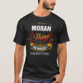 分からないと思うMORANのこと Tシャツ (正面)