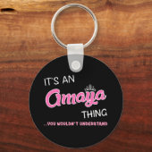 分からないのはアマヤの話だ キーホルダー (正面)