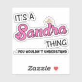 分からないのはサンドラだ シール (シート)