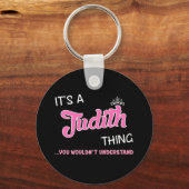 分からないのはジュディスだ キーホルダー (正面)