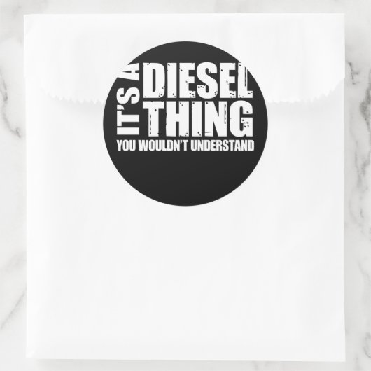 分からないのはディーゼルだ ラウンドシール (バッグ)