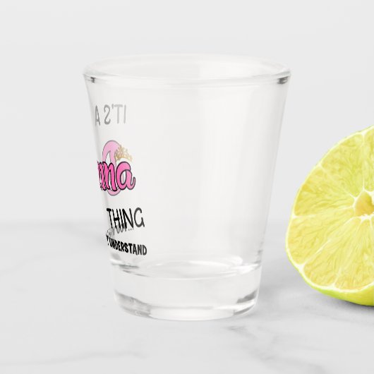 分からないのはドナだ ショットグラス (右)