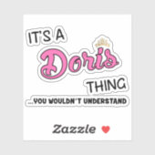 分からないのはドリスだ シール (シート)