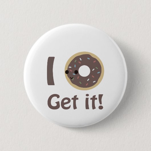 分からないよ！ 缶バッジ (正面)