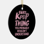 分からないポップな事だ セラミックオーナメント (右)