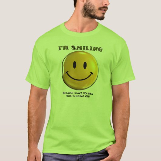 分からないTシャツ Tシャツ (正面)