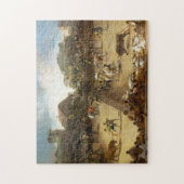 分けられたリングフランシスコJose? de Goyaの闘牛 ジグソーパズル (縦)