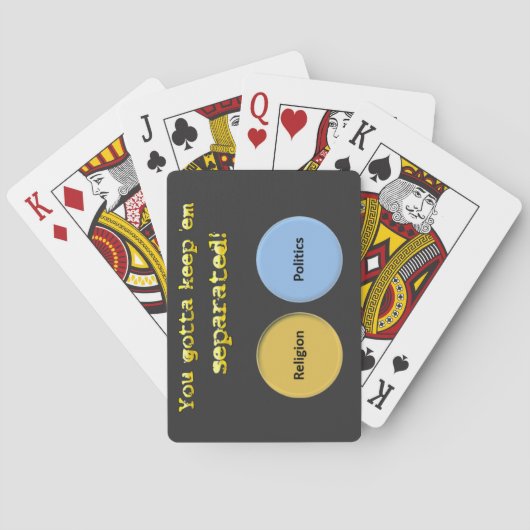 分け保たほうがいい – 政治・宗教 トランプ (裏面)