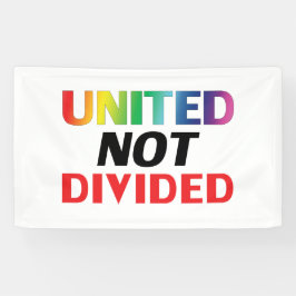 分け統一されたない – 赤、白、青、lgbtq lgbt 横断幕