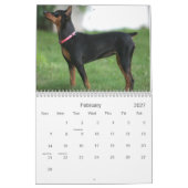 分は2013年をピンで止めます カレンダー (2月 2027)