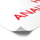 分保解の化学者を抱き締める ポスター (角)