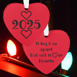 分保離したが私たちのハートでカスタマイズ可能 オーナメント