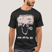 分光イカの暗闇のTシャツを呼び出して下さい Tシャツ (正面)