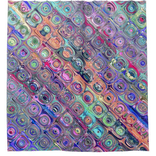 分光ガラスビーズ シャワーカーテン (正面)