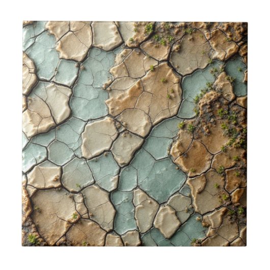 分割された平静 タイル (正面)