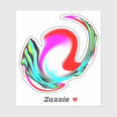 分割された愛バラ2 シール (シート)