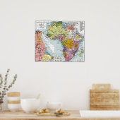 分割アフリカ， 1914 ポスター (キッチン)