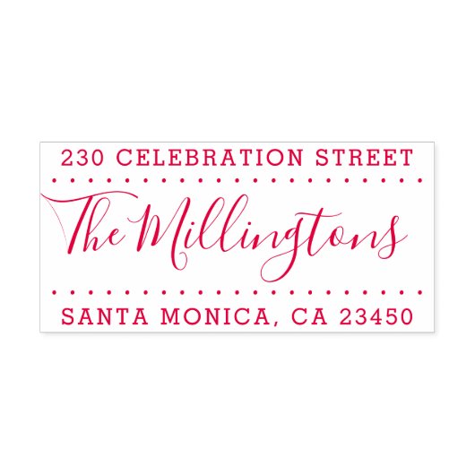 分割エレガントアドレス自己インク入力差出人住所 セルフインキングスタンプ (デザイン)