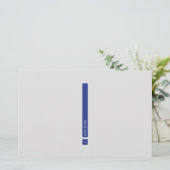 分割バー文具 便箋 (スタンド正面)