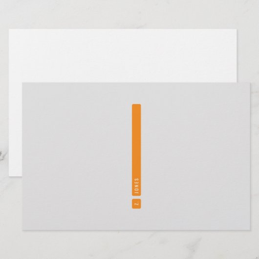 分割バー文具 便箋 (正面/裏面)