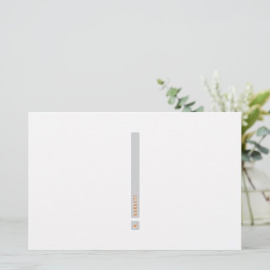 分割バー文具 便箋 (スタンド正面)