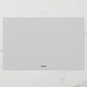 分割バー文具 便箋 (裏面)