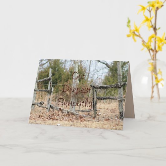 分割レールフェンスのカスタマイズ切断 – 任意の大事な行事 カード (黄色い花)